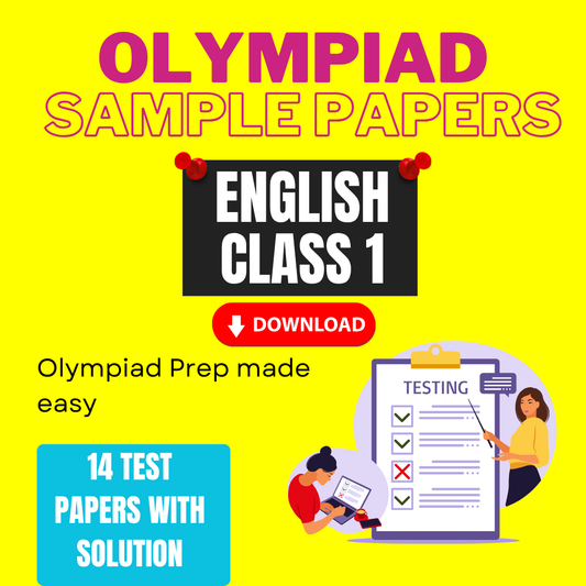 English Olympiad Sample Paper Set- Class 1 (E-copy)