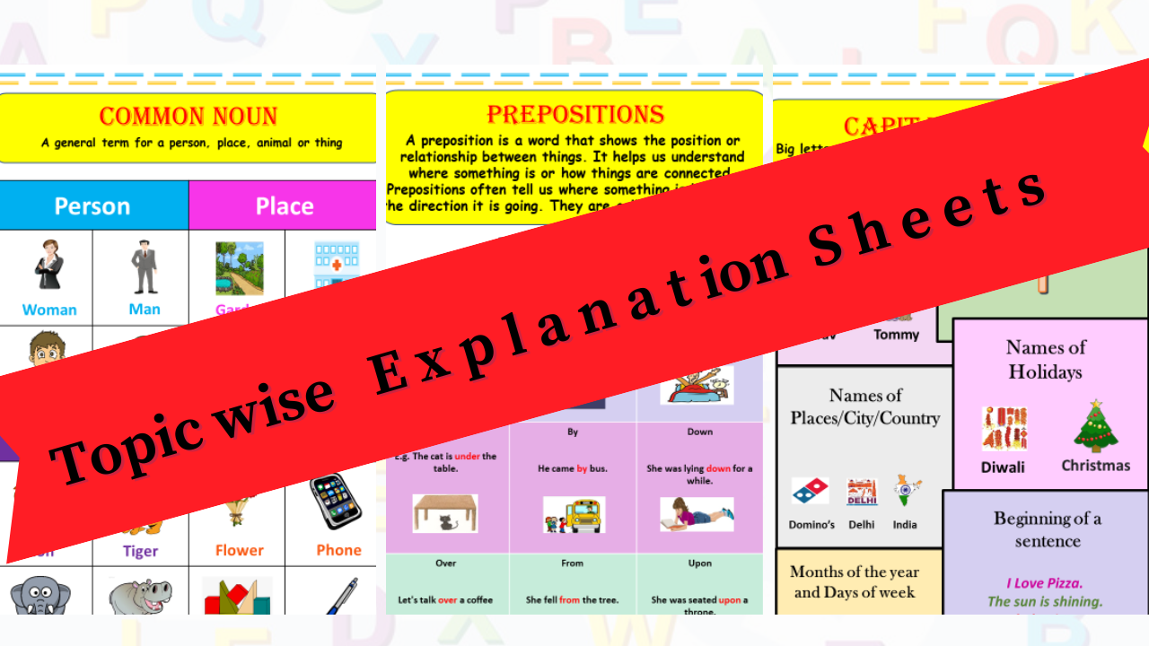 English Grammar Level-1 Pack (Printed Copy)