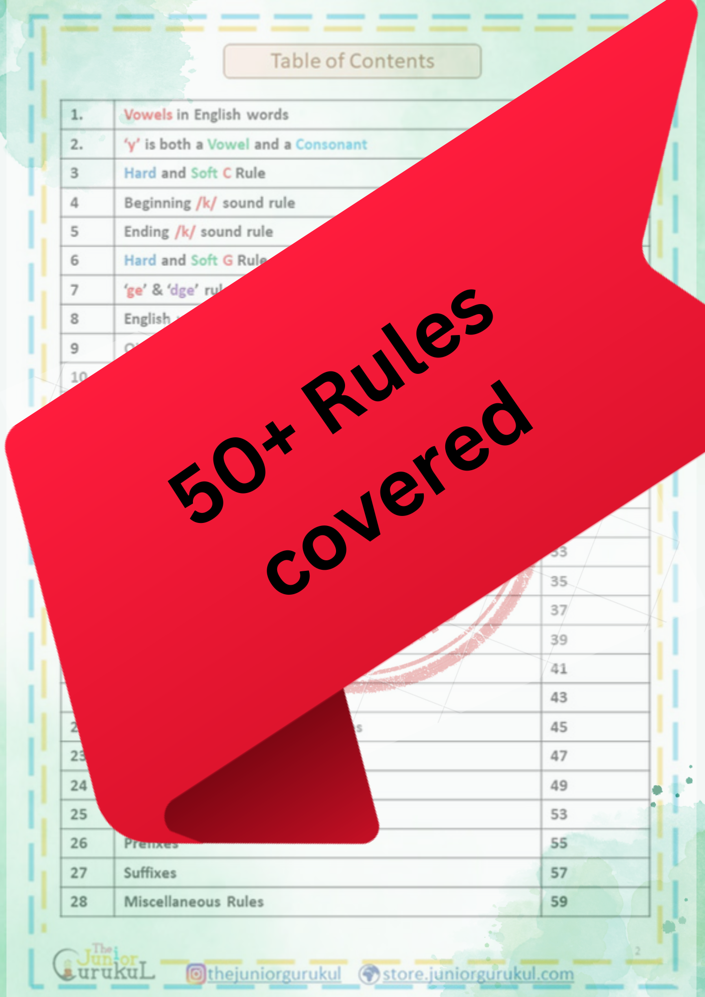 English Spelling Rules -A Complete Guide (hard copy)