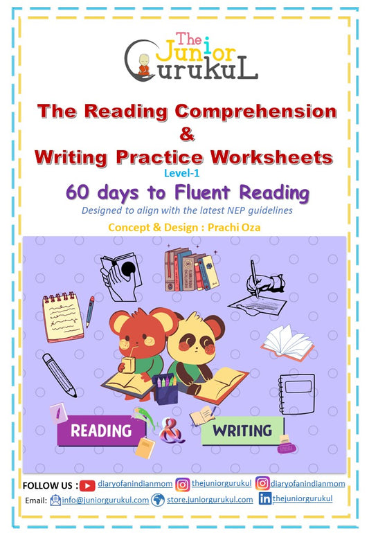 The Reading Comprehension and Writing Practice set-Level 1 (Printed Copy)