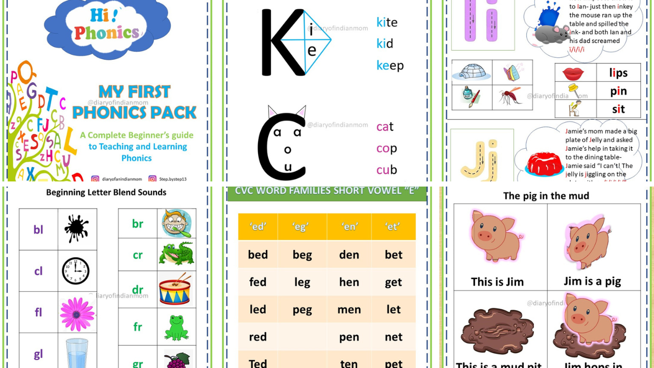 The Phonics Beginner Level Pack (Printed Set)