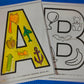 Alphabet Colouring cards