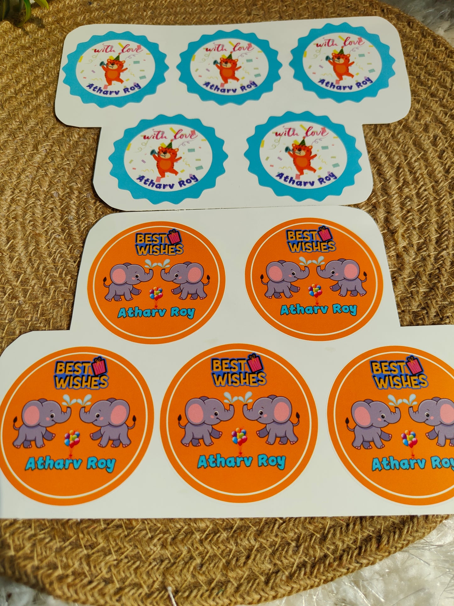 Gift Stickers (Round)