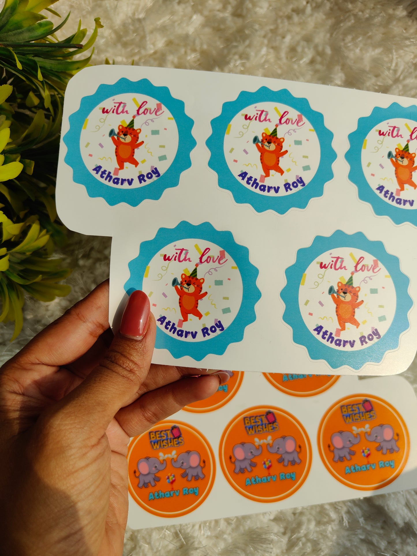 Gift Stickers (Round)