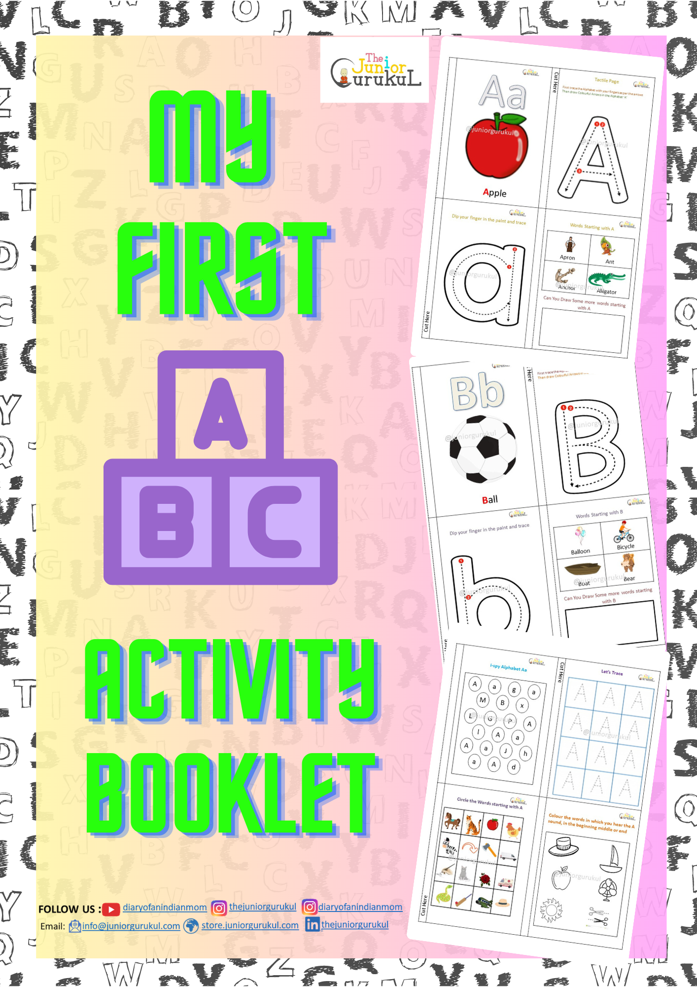 My First ABC Activity Booklet