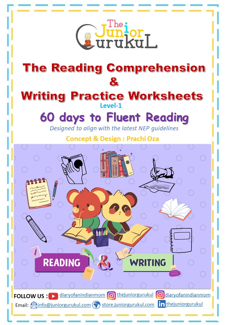 The Reading Comprehension and Writing Practice set-Level 1 (E-copy)