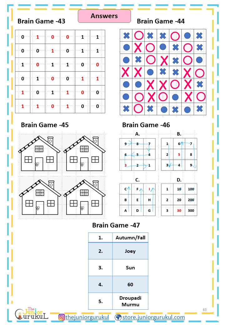 Brain Games for Smart Minds (Printed copy)