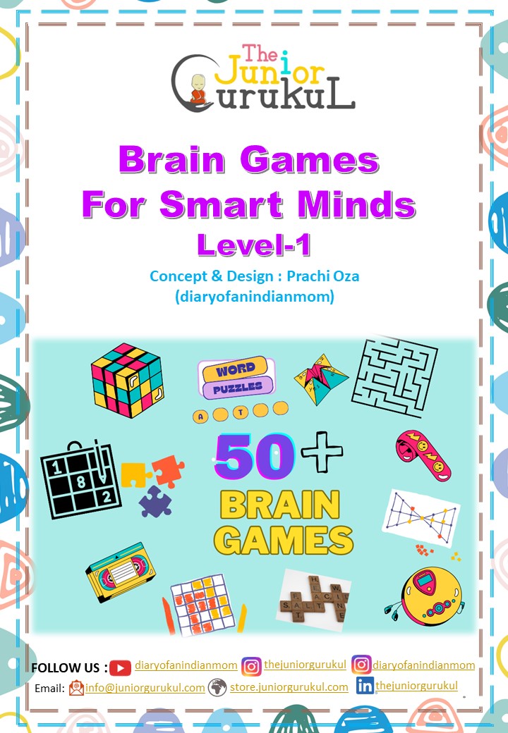 Smartmath Minds Brain Games for Smart Minds (Printed copy) – JuniorGurukul